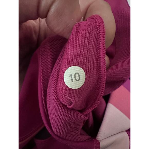 Lululemon Cross-Back Strappy Tank Top - Stripe Size 10‎ - Women's - Picture 4 of 6